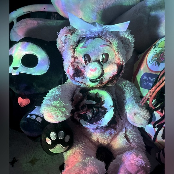 creepy care bear decoration plushie - Picture 1 of 4